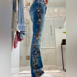 Driftwood Embroidered Jeans